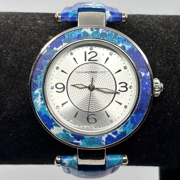 Blue Issac Mizrahi Men's Watch - Picture 1 of 5